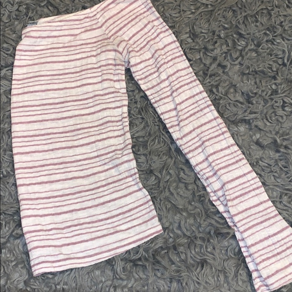 off the shoulder shirt